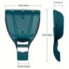 1/2PCS Garden Shovels, Large Yard Leaf & Weed Cleaning Tools with Ergonomic Grip, Durable Lawn & Gardening Accessorie