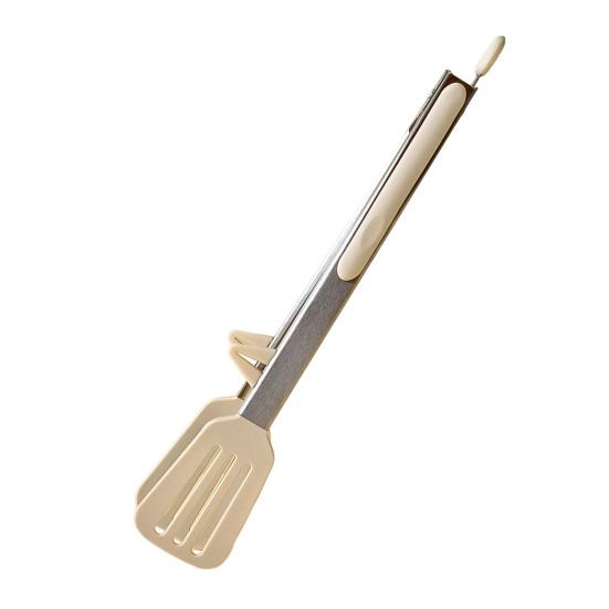 Stainless Steel Food Tongs Non-Slip Ergonomic Kitchen Tongs for BBQ Salad Pasta Heat-Resistant Dishwasher Safe Essential Cooking Utensil