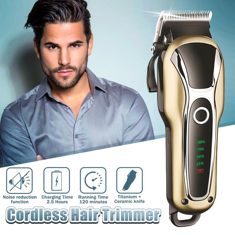 Buy Rechargeable High Power HD Digital Trimmer Clipper Shaving Machine Hair Removal Hair Cutting