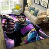 2026 New Legend Rappers Star Art Cartoon Hip Hop Rug for Bedroom Living Room Sofa Home Doormat Decor,Kid Play Non-slip Floor Mat