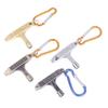 Standard Drum Key With Keychain With Metal Hook Clip Percussion Tuning Tool Musical Gift For Jazz Drum Parts Accessories