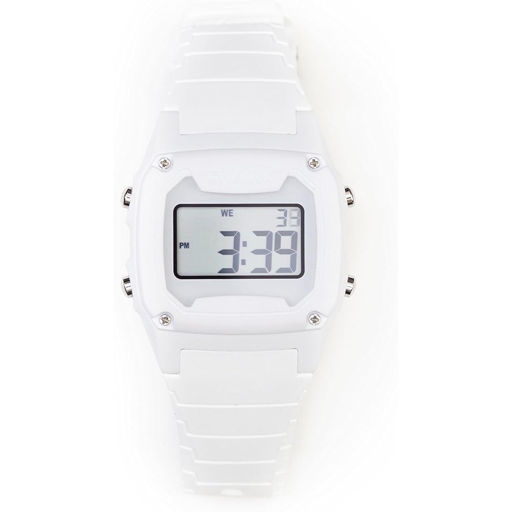 Freestyle Shark Classic Digital Watch 100m Waterproof Silicone Strap White
