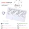 Wireless Bluetooth Touchpad Keyboard Case for Samsung Galaxy Tab A7 S6 Lite Leather Cover English Russian Spanish German French