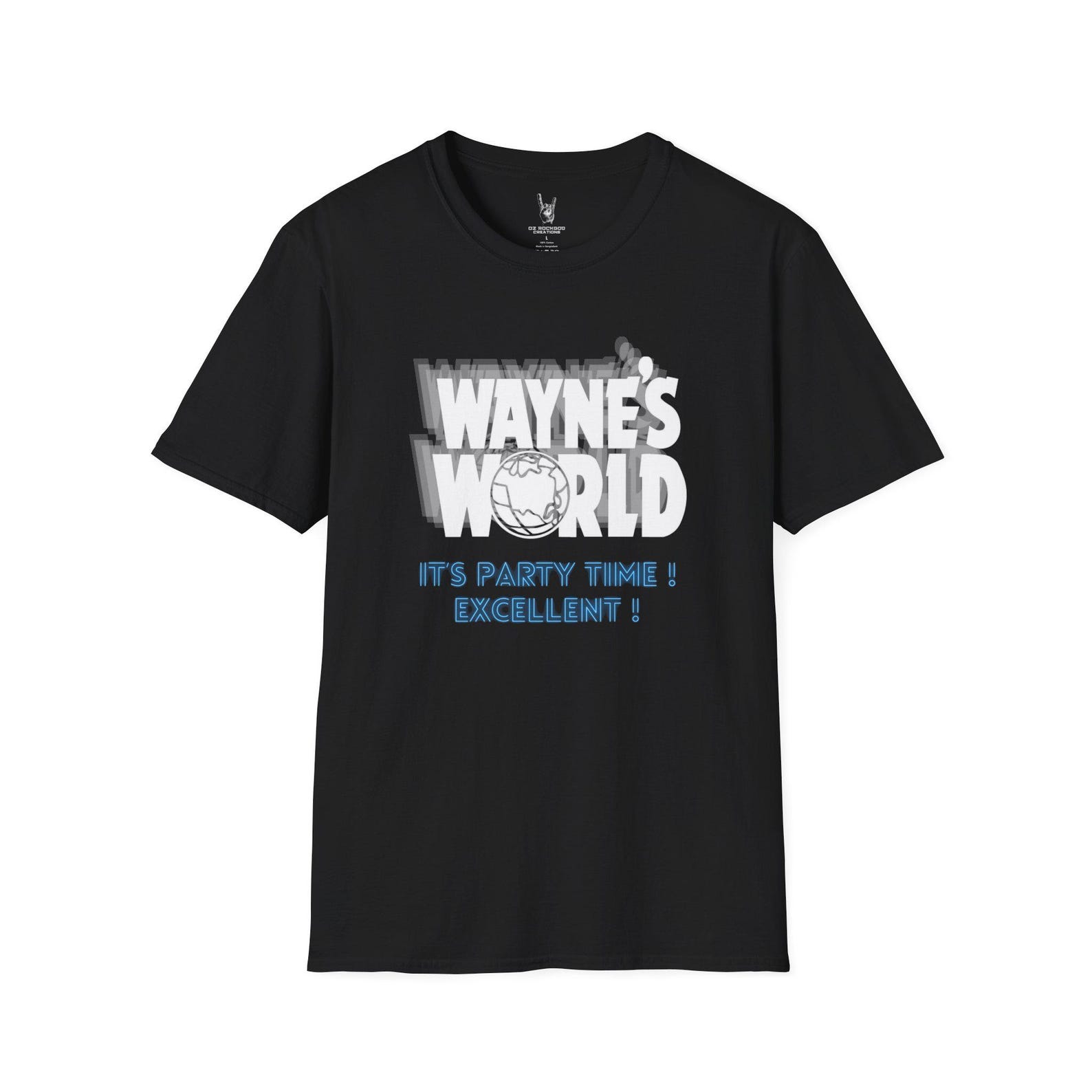 Wayne s World T-Shirt: Retro 90s Movie Graphic Tee M