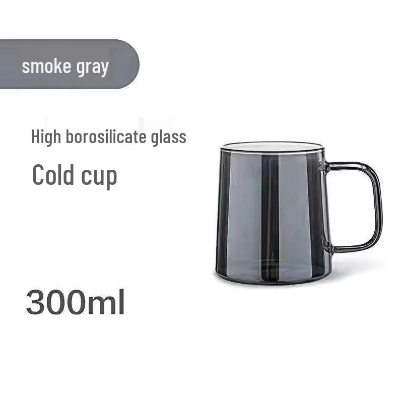 Amber High-Capacity Glass Pitcher Set for Cold Beverages