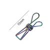 10pcs Stainless Steel Clothes Pins Heavy Duty Metal Towel Clips Clamps Windproof Steel Wire Clips Hanger Durable