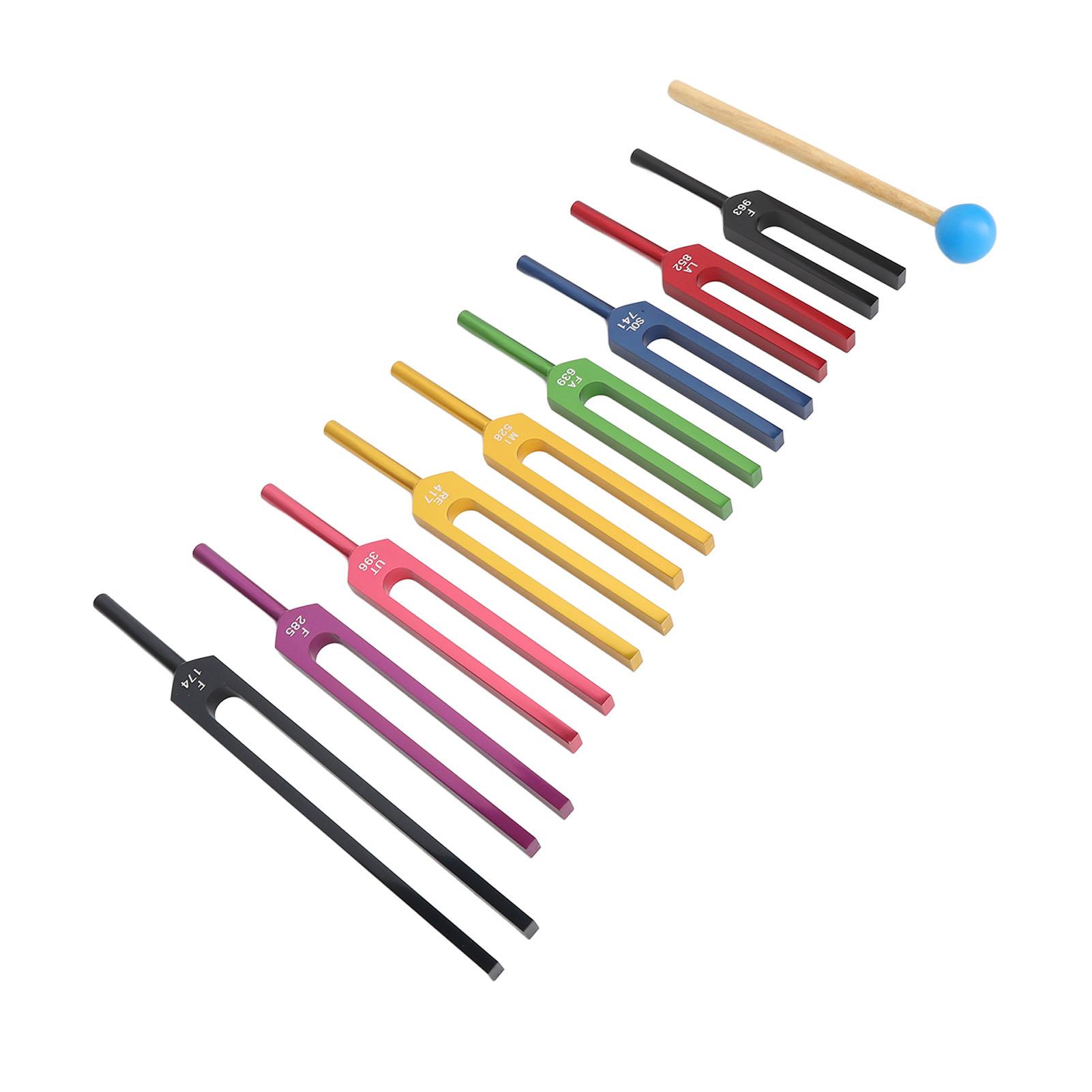 

Набор камертонов из алюминиевого сплава Резонансный инструмент для снижения давления Расслабляющий настраиваемый сенсорный инструмент