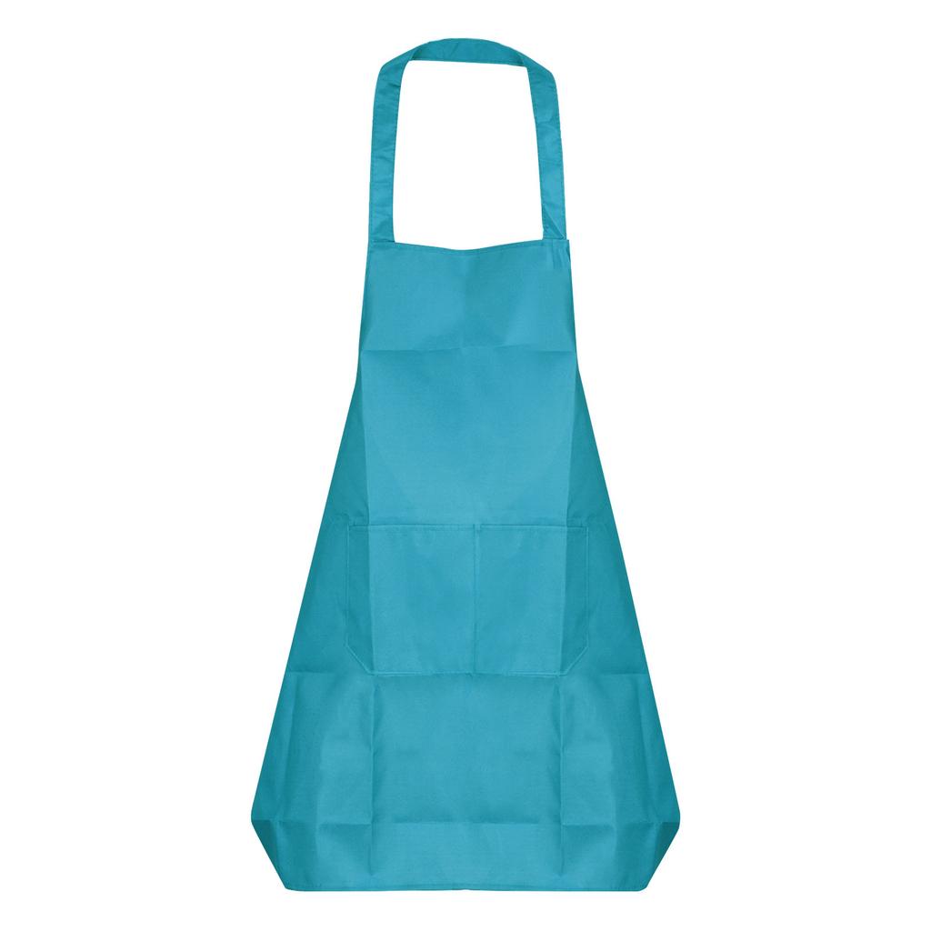 Köksförkläden Städning Servitrisförkläde Restaurang Målarskivaförkläde med 2 fickor för Hem Restaurang Hantverk Trädgård