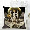 The Promised NNeverland Cushion Cover Daily Washable Linen Pillowcase Soft  for Sofa Bed Home Room Decor