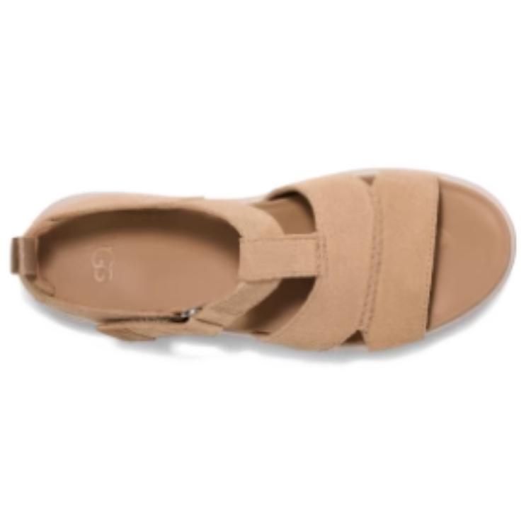 UGG Zanna Series Vintage Round Toe Thick Sole Slide Sandals Women sandals 1170531-SAN