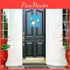 Festive Nonwoven Christmas Garland Door Curtain For Holiday Scene Decoration