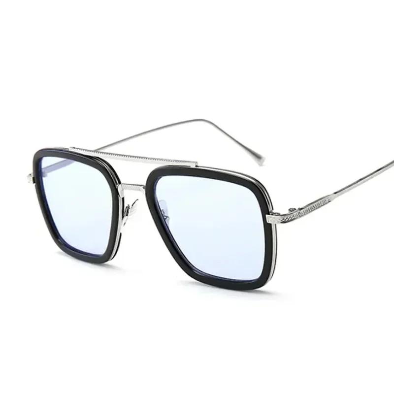 New Square Sunglasses Women Men Cool Brand Designer Colorful Sun Glasses Female Male Metal Frame Outdoor Eyewear