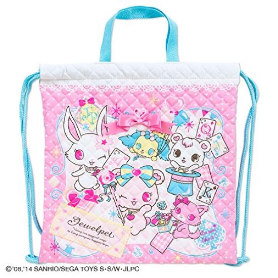 

Стеганая сумка Sanrio Jewelpet с завязками на шнурке (Игральные карты)
