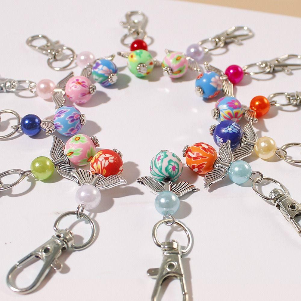 30Pcs/Set Colorful Guardian Angel Pendant Creative Angel Fairy Dangle Charms DIY Crafts