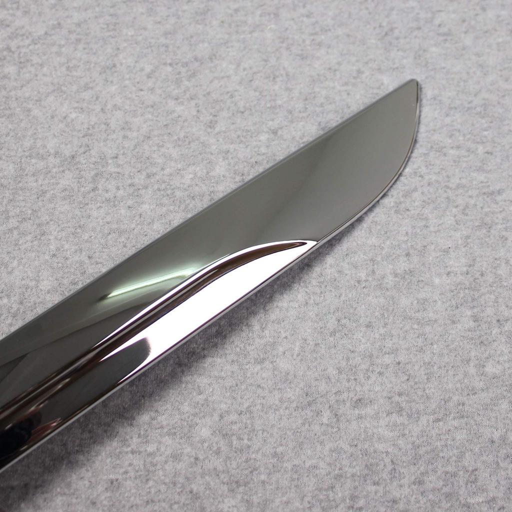 RUIQ Toyota New Harrier 80 Series S Grade Chrome Exterior Rear Back Door Designed Exclusively for the Toyota Harrier Garnish,