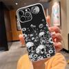 Skull Phone Case Carcasa Funda For iPhone 17 Pro Max 17 Air 16 15 14 13 Pro Max 15 16 Pro 15Plus Case