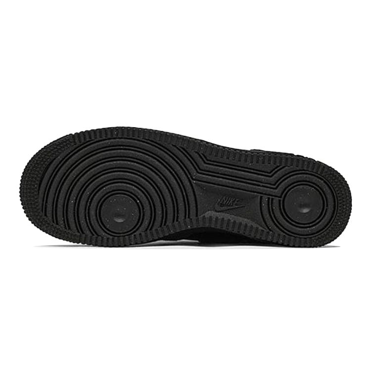 Nike Air Force 1 Low GS Swoosh Decupat - Adidași Gri pentru Copii Smoke-Grey Black Light-Photo-Blue DQ1097-002