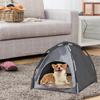 Pet Tent Cats Dog House Washable Cat Teepee Dog Tent Bed Portable Dog Houses Puppy Teepee Cat Bed Pet Cage for Cat Dog Hot Sale