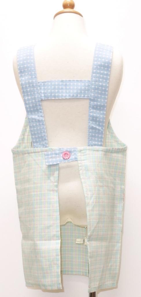 Humming Mint Children 110cm Applique Apron Sanrio Green H-shaped 45823g-110