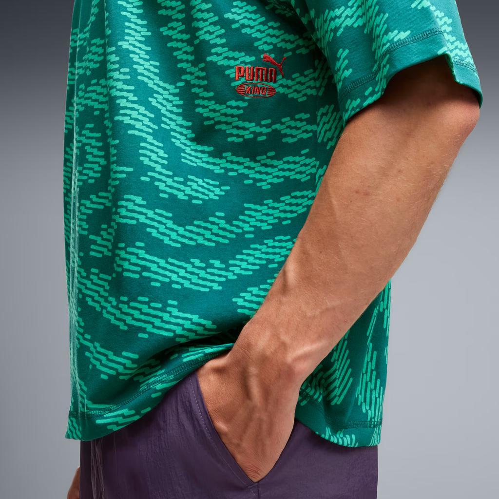 Puma X Portugal Collaboration Salehe Bembury King Loose Fit Crew Neck T-Shirt Unisex Tops 635102-41