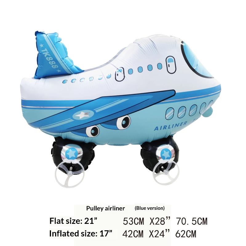 Baloane Folie Desene Animate 4D Elefant Balon Stativ Mers cu Roată Pentru Decor Petrecere Aniversare Copii Baby Shower