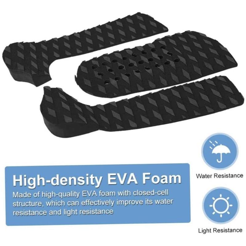 Nonslip Surfboard Traction Pad Adhesive Deck Grip Mat for Paddle Board Long Board Surfing Accessories Easy To Use