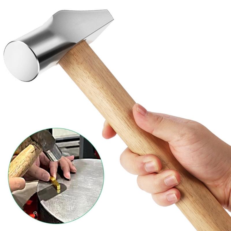 Professional Metalworking Hammer Metal Sculpting Tool Forging Hammer for Jewelers and Enthusiasts in Goldsmithing