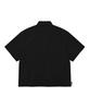 COVERNAT Nylon Half-Zip T-Shirt Black