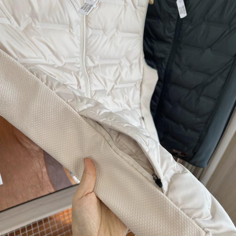 Manual recommendation! Light and thin pressure glue! Fit autumn and winter stand-up collar versatile warm down vest