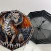 1PC Dragon Puzzle Umbrella-8-Rib Reinforced, Automatic Open, Lightweight & Durable, Cute Fashion Accessory for Outdoor-P53