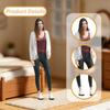 1:24 Girl in Sweater Model Miniature Standing Dioramas Mini Long Hair Female for Desktop