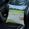 H-Henry Art Pillow Case For Car Sofa Decorative Home Double-sided Print Plush Square Throw Pillow Cushion Cover