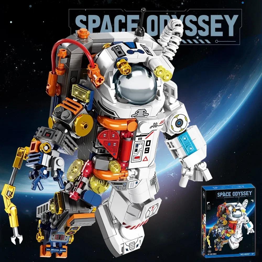 Urban-Region Exploration-Space Superior-Grade Warrior Top-Grade Exploration High-Standard Astronaut Mechanical Machine Superior-Grade Building-Set NO Box