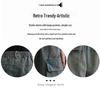 Plus-Size Women's High-Waist Retro Denim Shorts - Distressed, Washed, Wide-Leg, Five-Point, Versatile Summer Wear