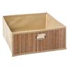5five - Panier 31x15cm "mix N Modul" Latte Bambou