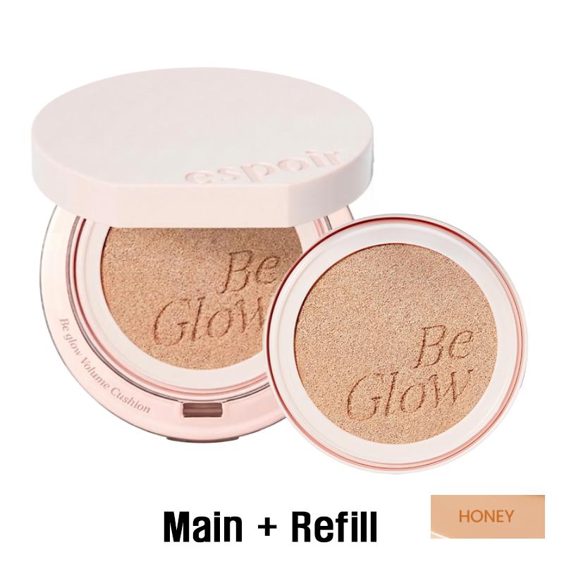 Espoir NEW Be Glow Volume Cushion (Set: Cushion 13g + Refill 13g)  (10 Options)