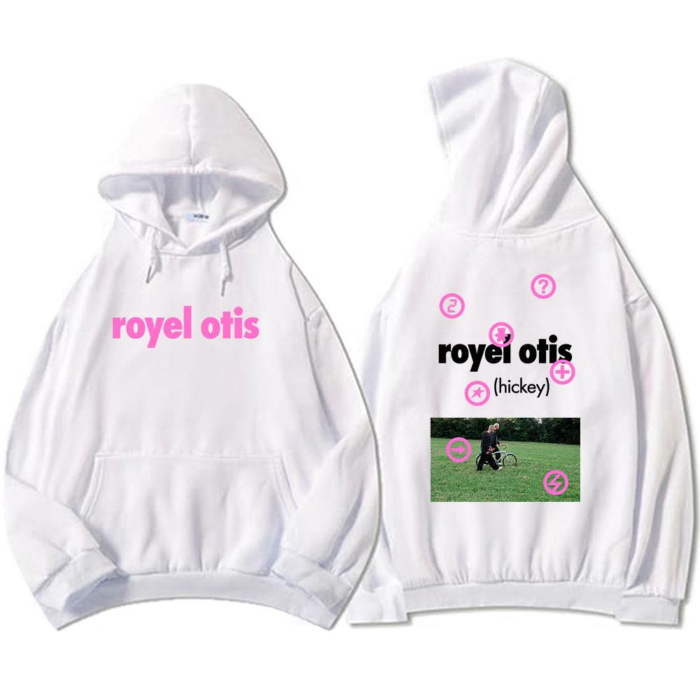 Royel Otis Hickey Hoodies Long Sleeve Autumn Male Sweatshirts Fashion Hooded Graphic Printing Pullovers Casual Fleece Men Hoodie