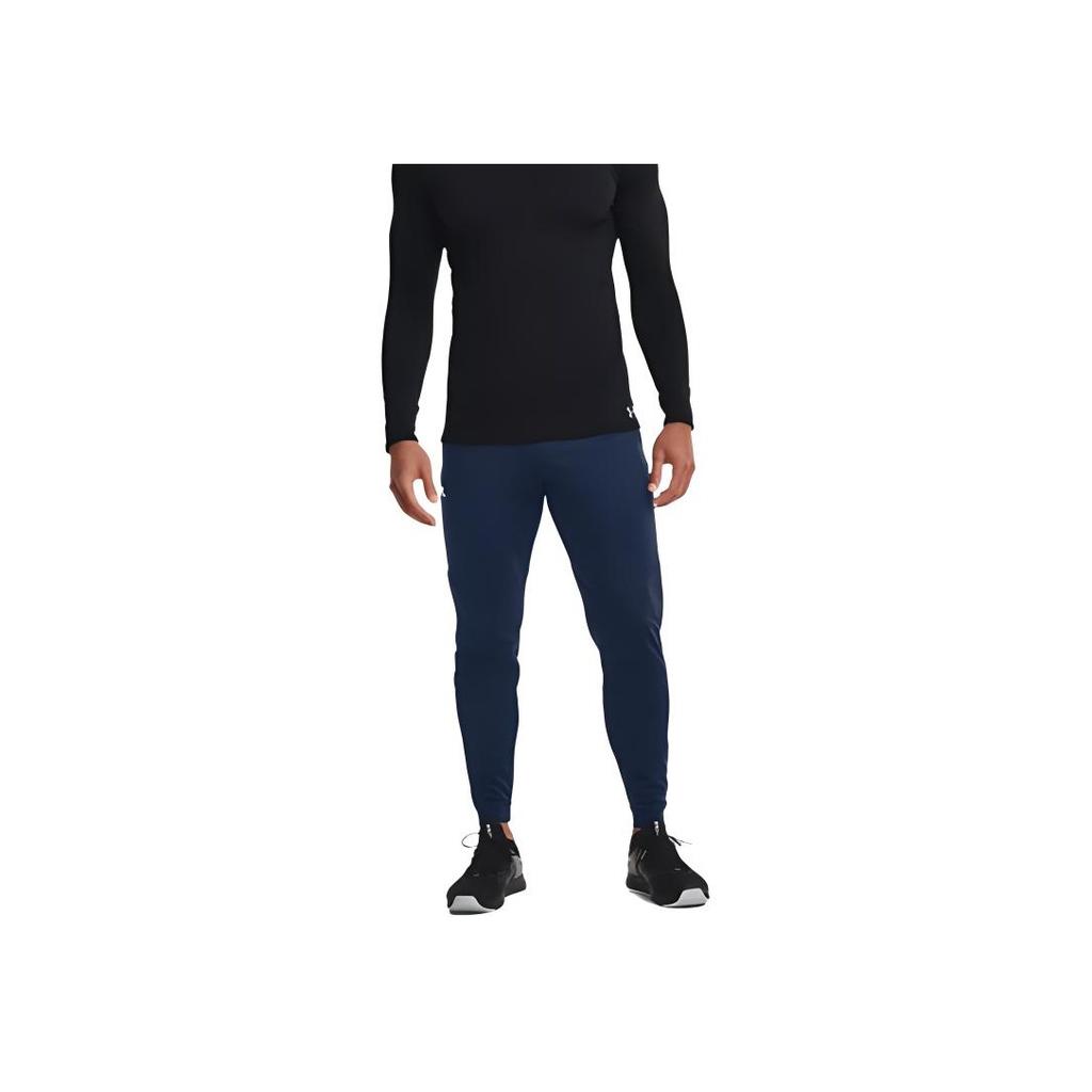 Under Armour Training Fleece Pants Men Bottoms Navy 1359147-408