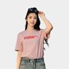Puma ESS T Shirts Unisex Pink Orange Crew Neck Moderate 697103-89