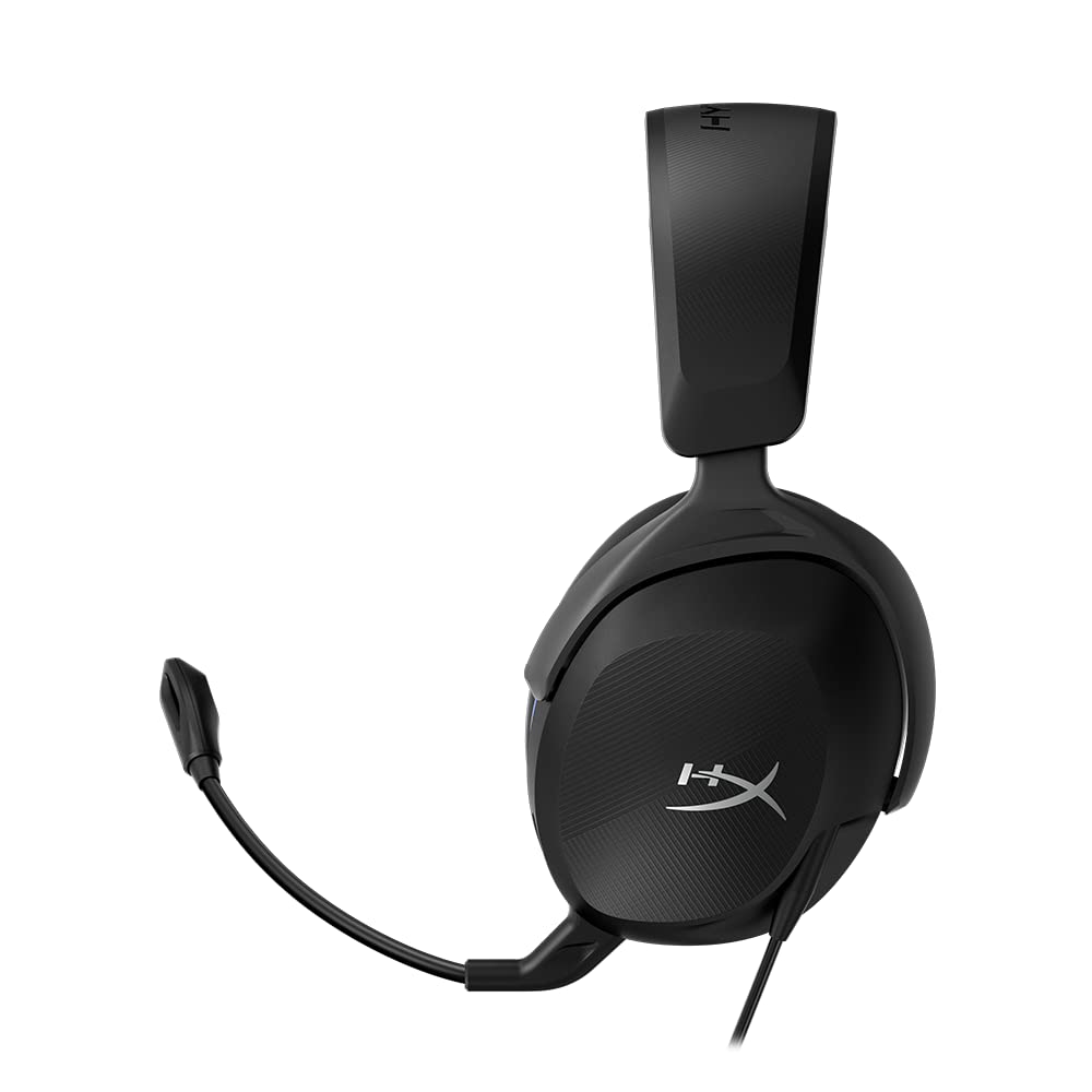 HyperX Cloud Stinger 2 Core PlayStation Gaming Lightweight Headset with Rotating Mute 40mm Drivers Black - Headset, Over-Ear Mic, Function, -