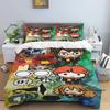 3D-Printed "Chibi-Style" Harry Potter Bedding Set (Duvet Cover & Pillowcases)—Perfect for Decorating Boys' and Girls' Bedrooms.1