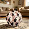 1pc Cats Harmony Theme Soccer Ball Football, Size 5, Lightweight PVC, Durable Outdoor Training Soccer Ball, Gift M61484