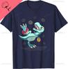 Dinosaur Donut Dino Doughnut Birthday Kids Trex Tshirt Print Original Design Gifts T Shirts Y2k Harajuku Camiseta Hombre