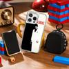 Tonny Montana Scarface Classic Poster Phone Case for iPhone 16 15 14 13 12 11 Pro Max Sheepskin Silver-edged Protective Case