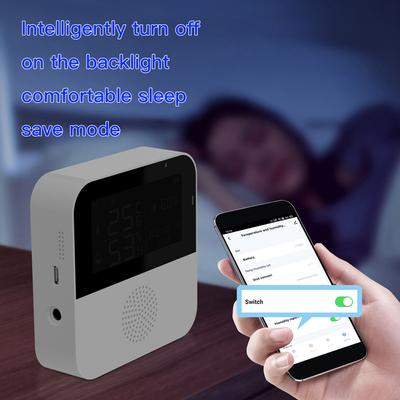 Tuya Wifi Temperature Humidity Sensors APP Remote Monitor Control for Home Intelligent Scenario