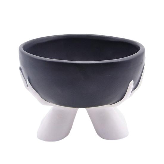 

Керамическая фруктовая тарелка, блюдо для сухофруктов, сервировочная тарелка для кухни, столовой, многоразовый контейнер для хранения закусок