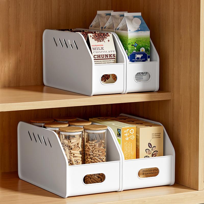 Japanese-style Stackable Storage Basket for Household Sundries, Kitchen Utensils, Snacks and Cosmetics