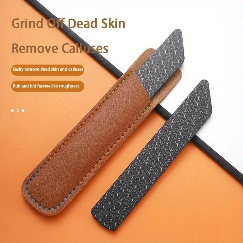Nano Glass Foot & Hand File Set - Callus Remover Dead Skin Exfoliator for Smooth Feet and Hands Odorless Pedicure Tool