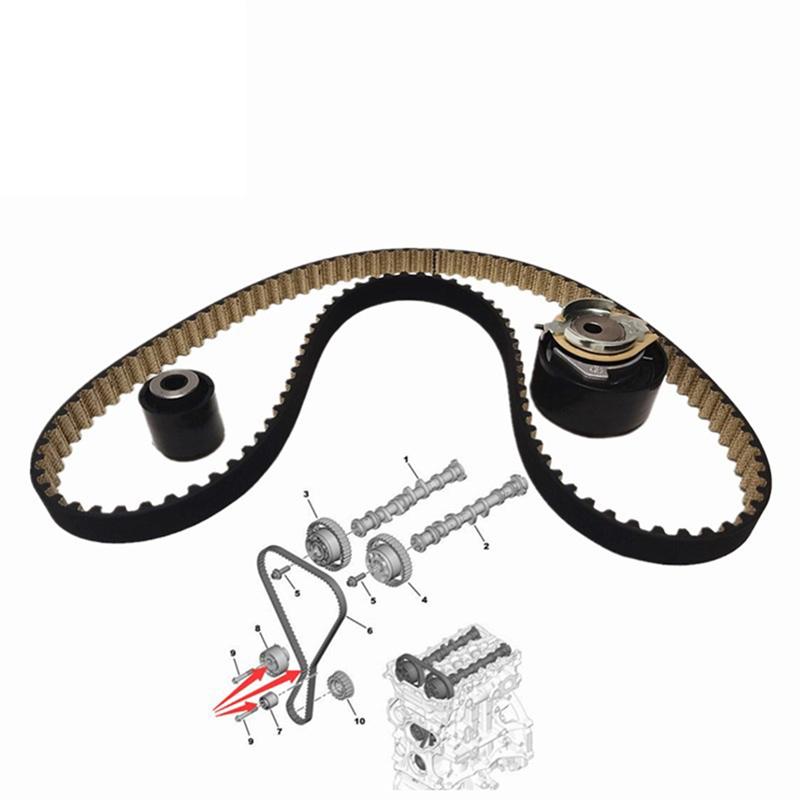 For 208 3008 301 308 5008 Partner Citroen C1 C3 C4 DS Car Suit Timing Belt Tensioner 1623231680 Component Set
