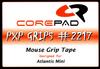 Corepad PXP Grips Grip Tape for Lamzu Atlantis Mini Wireless, 1 Set, Soft Polymer Rubber (Black)